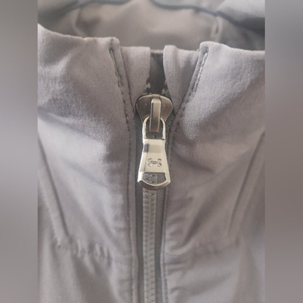 Under Armour - Mens Track Jacket - Lions - Small - Gray - Picture 4 of 12